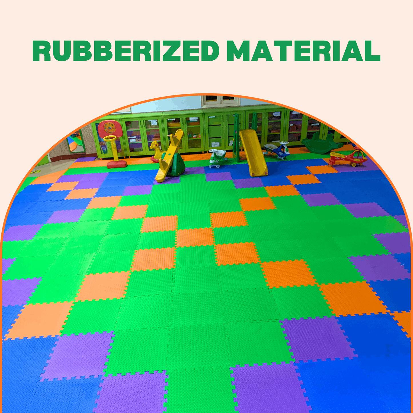 Eva Floor Mat 2x2 Feet 20mm - 4 piece set - Mumtree Arena Private Limited