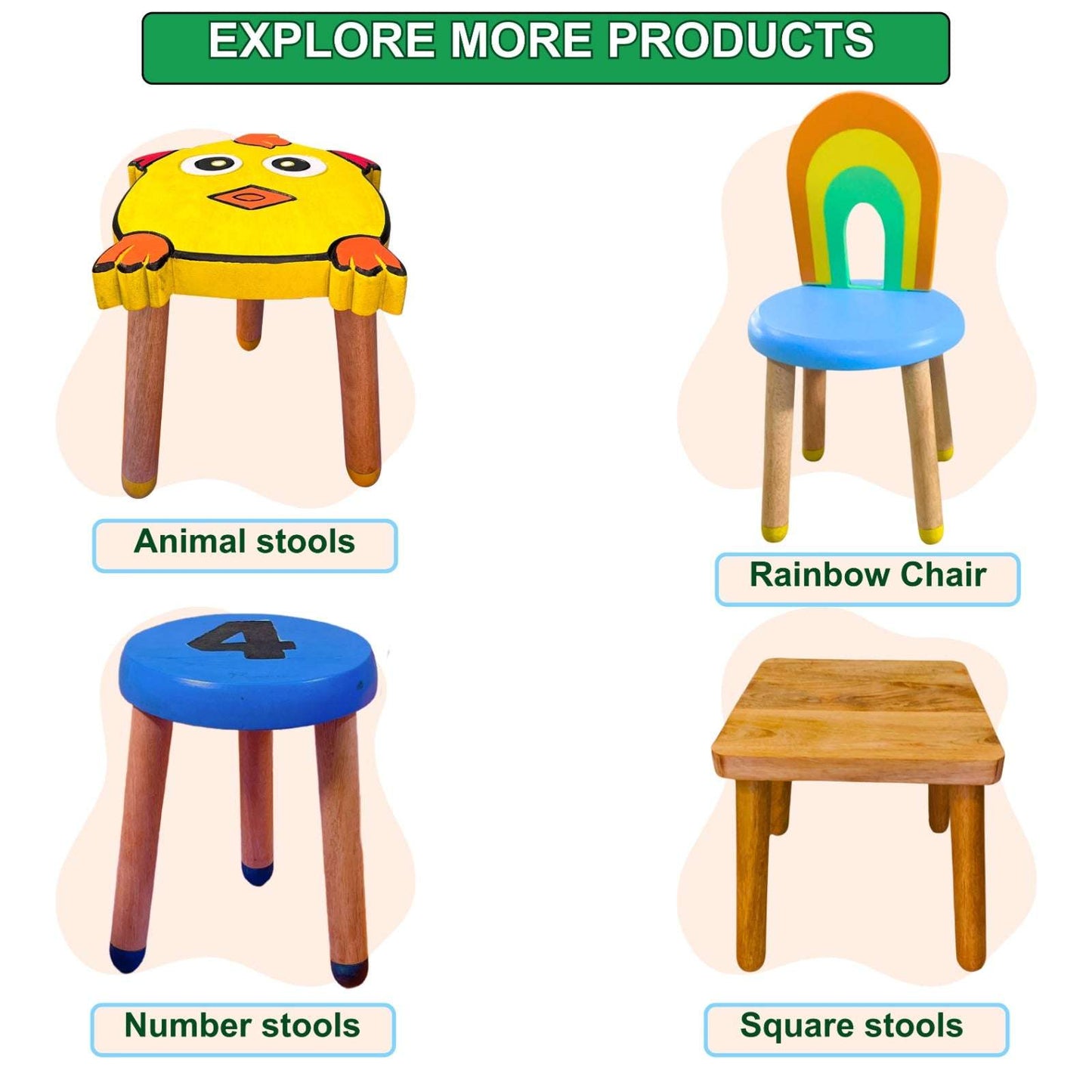 Mushroom Stool - Mumtree Arena Private Limited