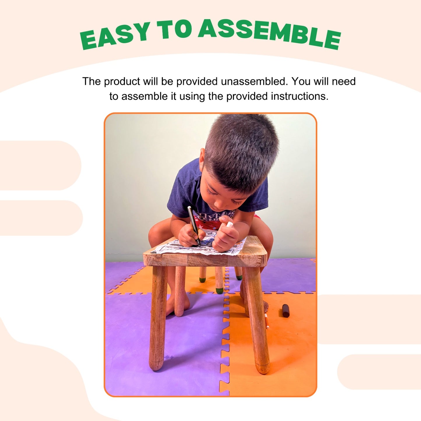 Montessori Stool - Mumtree Arena Private Limited