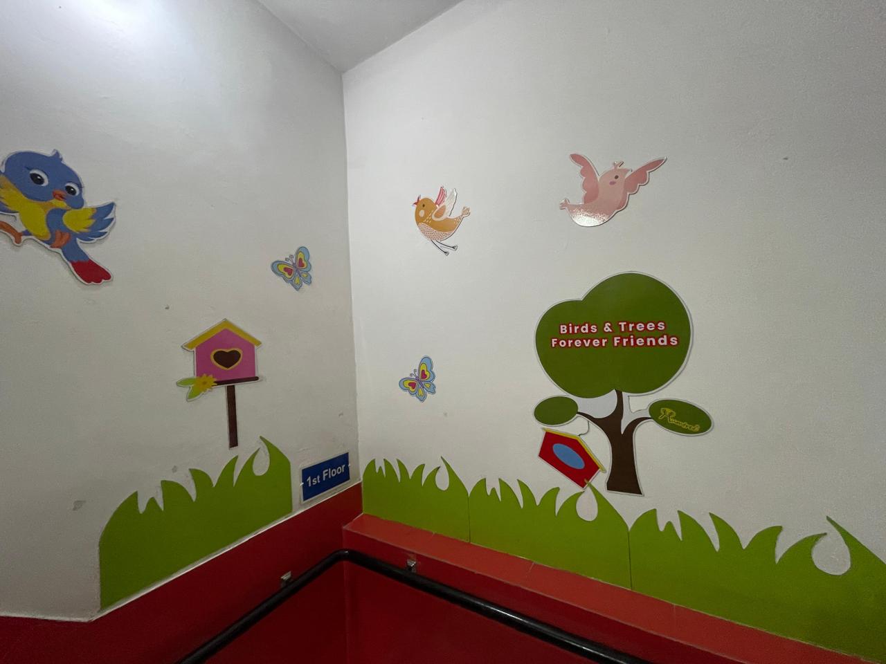 Bird n Tree Theme Cutouts