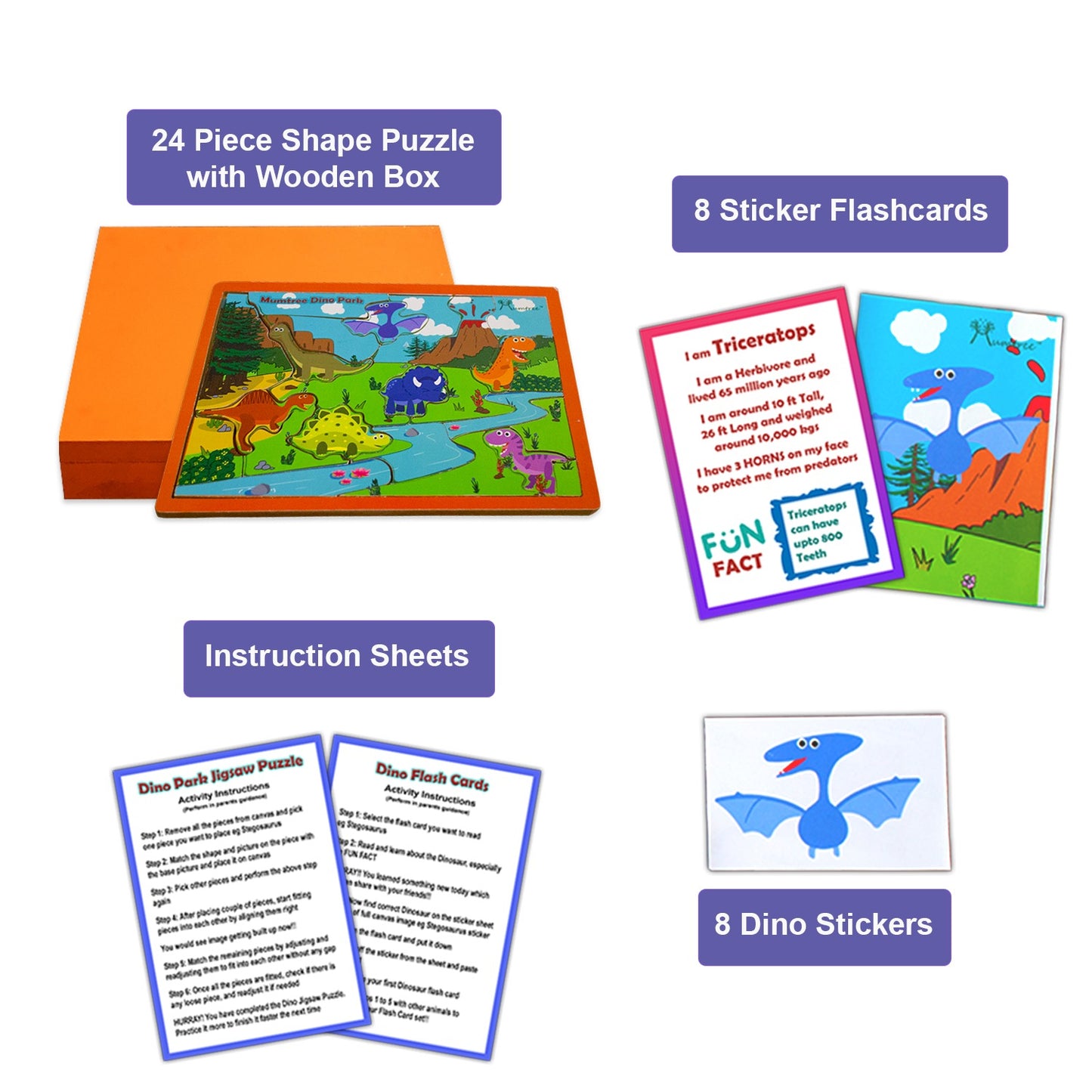 Dino Park Shape Puzzle - Mumtree Arena Private Limited