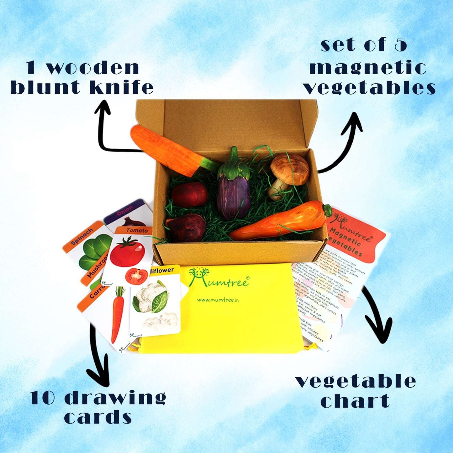 Magnetic Vegetables - Mumtree Arena Private Limited