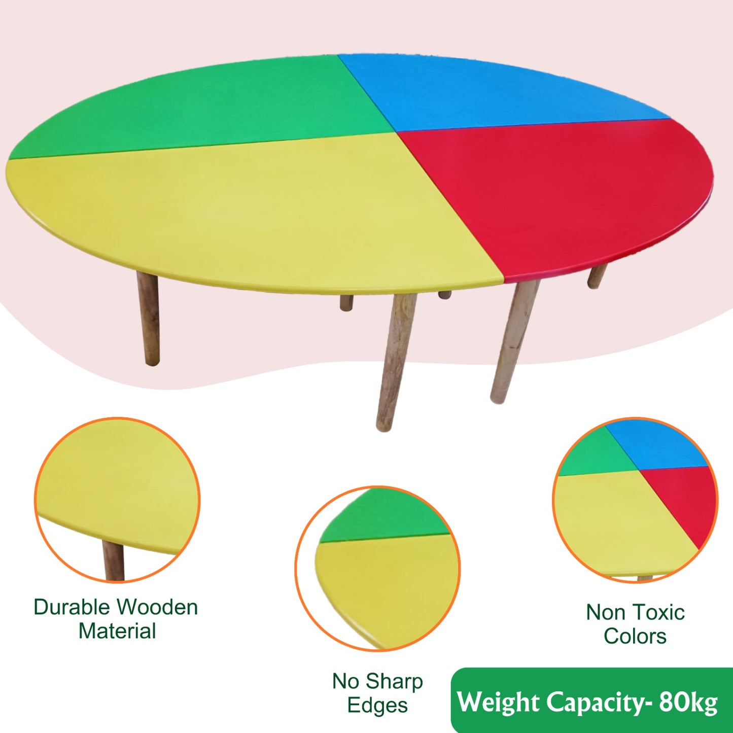 Pie Split Table - Mumtree Arena Private Limited