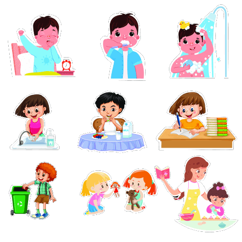 Good Habits Wall Cutouts - Mumtree Arena Private Limited