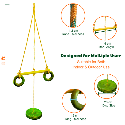 Gorilla Gym Ring, Bar & Swing