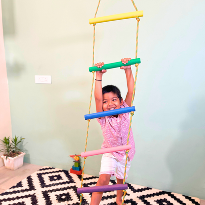 Climbing Rope Ladder - Rainbow Round