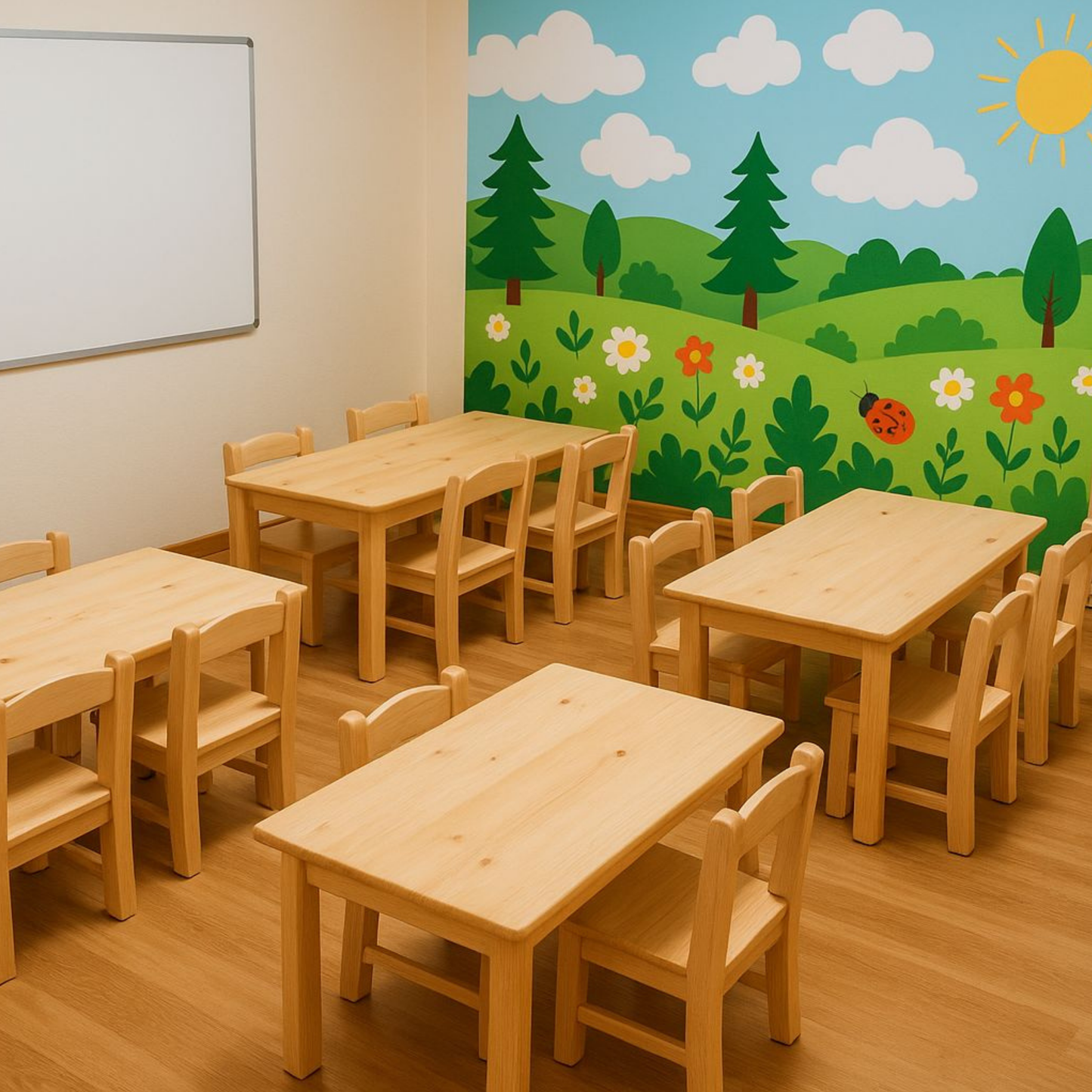 Pine Wood Table