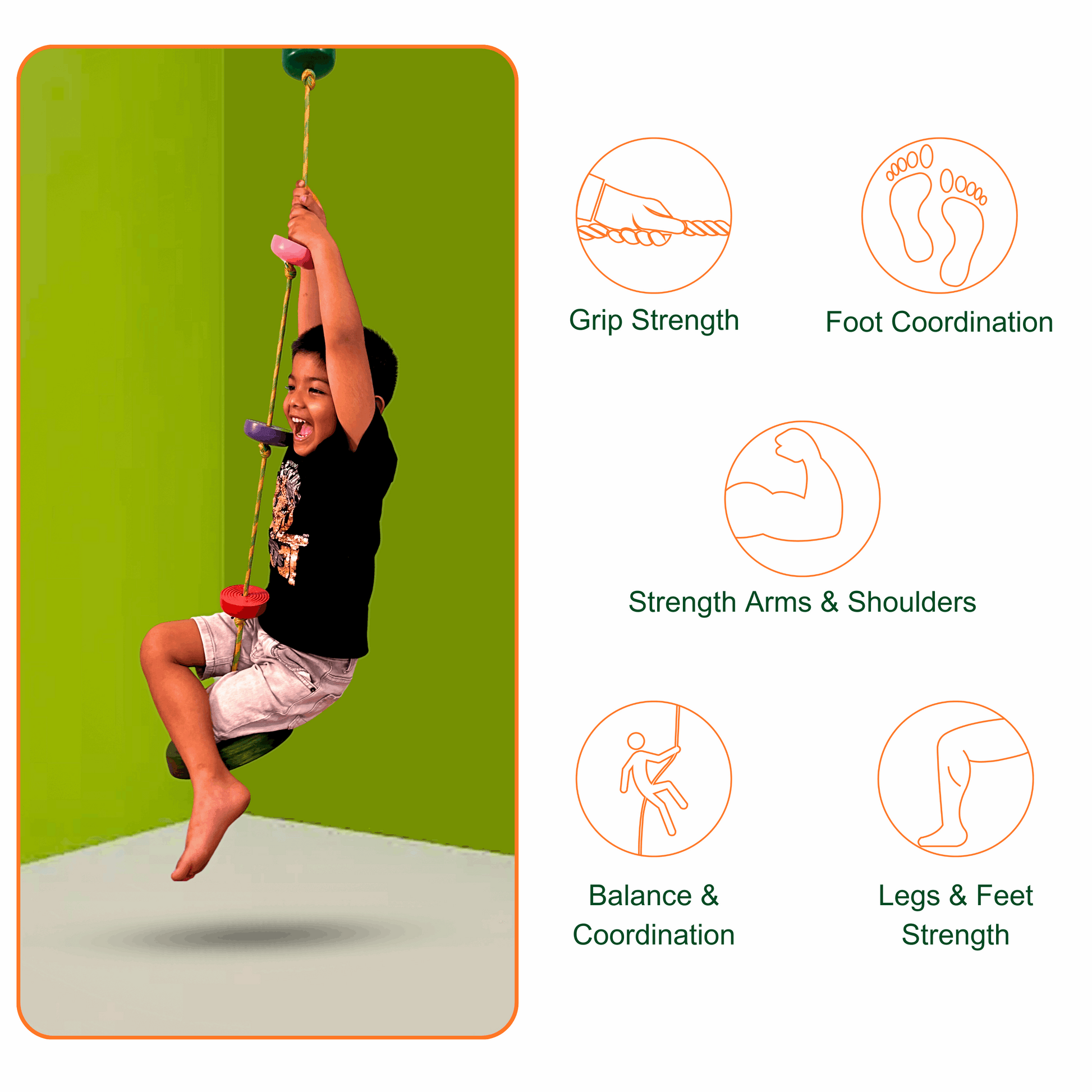 Knot Climber & Swing - Mumtree Arena Private Limited
