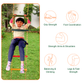 Double String Wooden Ladder Round Rungs