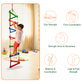 Triple String Wooden Ladder Flat Rungs