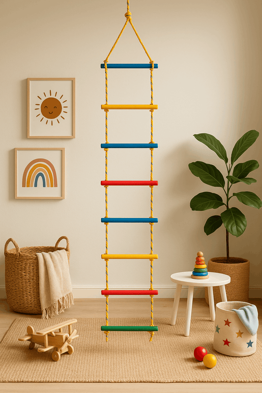 Climbing Ladder - 8 Rungs Round - Mumtree Arena Private Limited