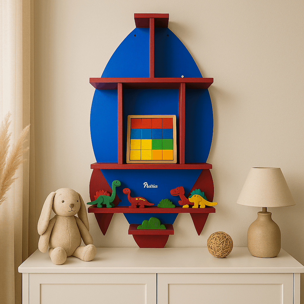 Rocket Wall Shelf