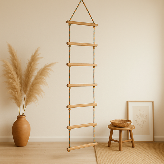 Climbing Ladder - 8 Rungs Round