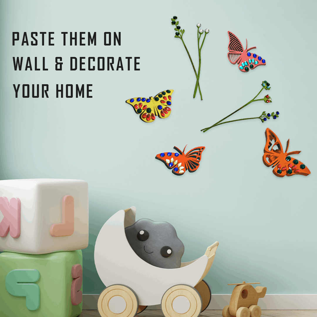 Butterflies & Flowers - Mumtree Arena Private Limited