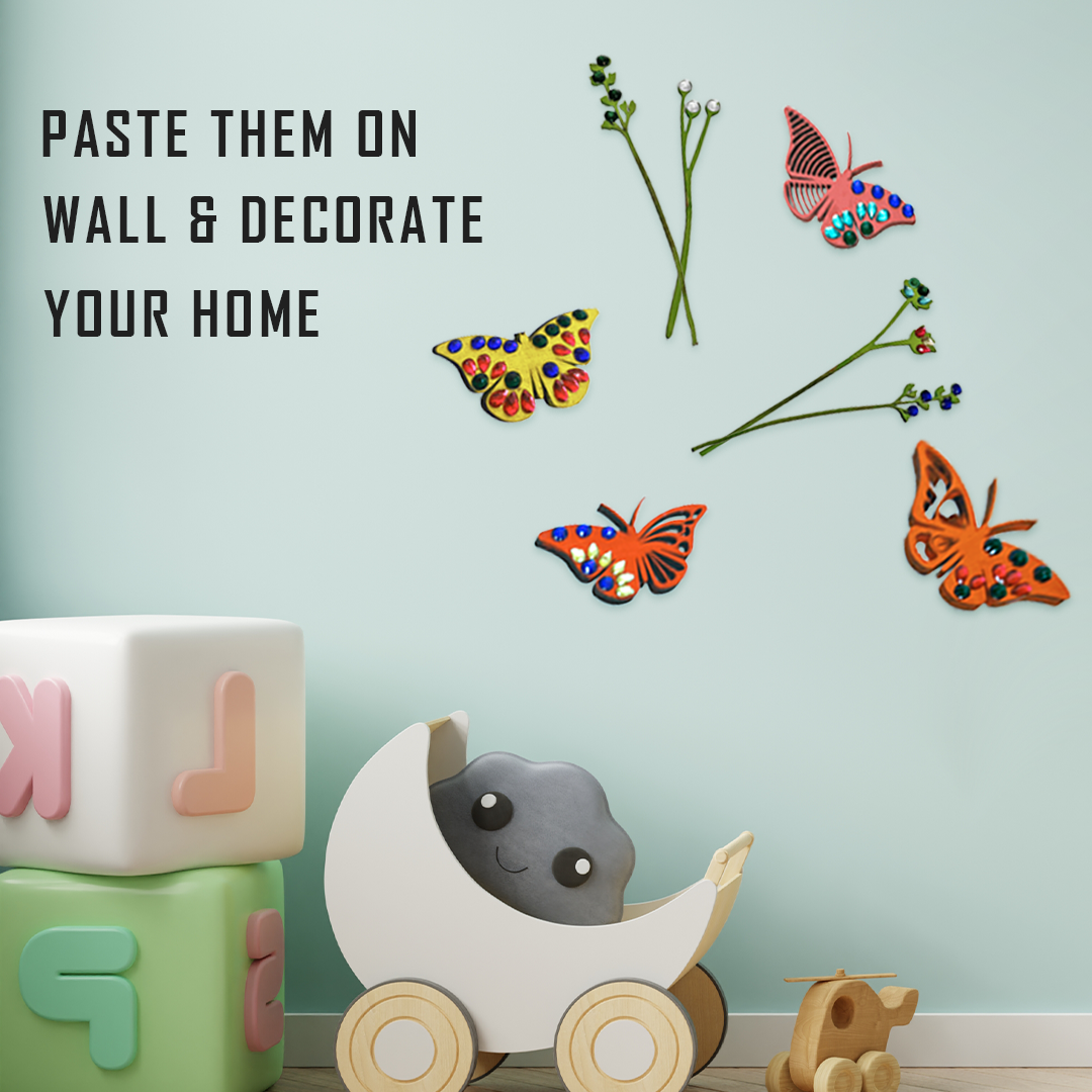 Butterflies & Flowers - Mumtree Arena Private Limited