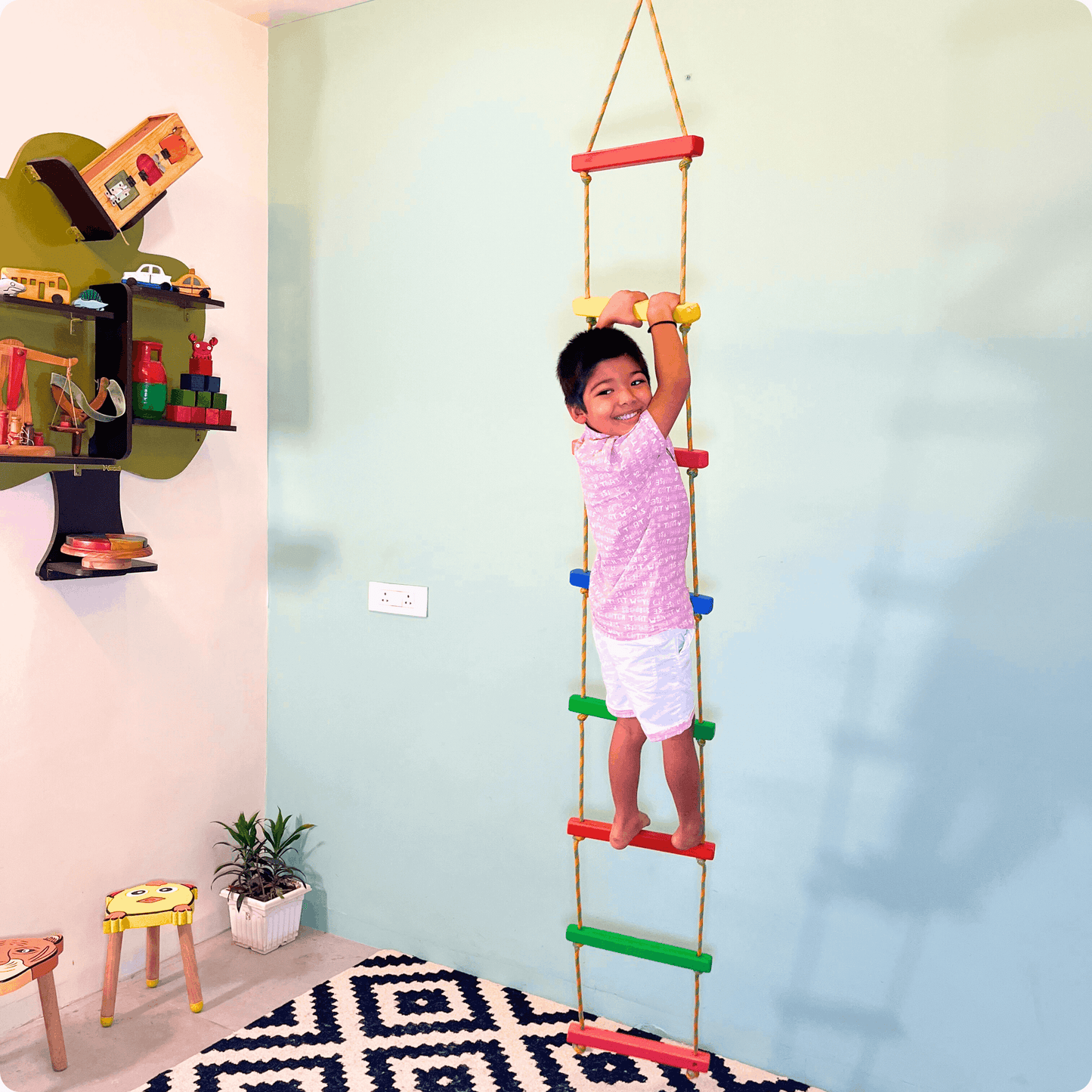 Climbing Ladder - 8 Rungs Flat