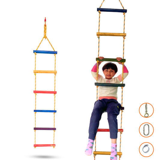 Climbing Ladder - 6 Rungs Round