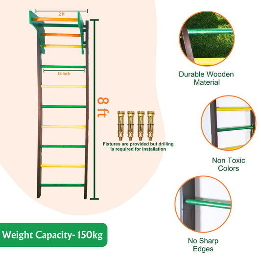 Ladder Gym with Swings