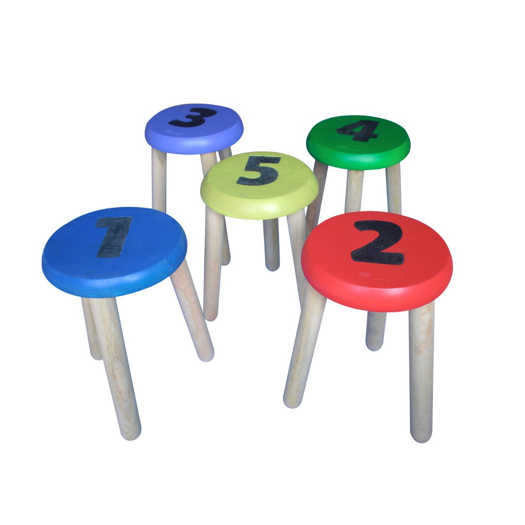 Number Stool 1-5