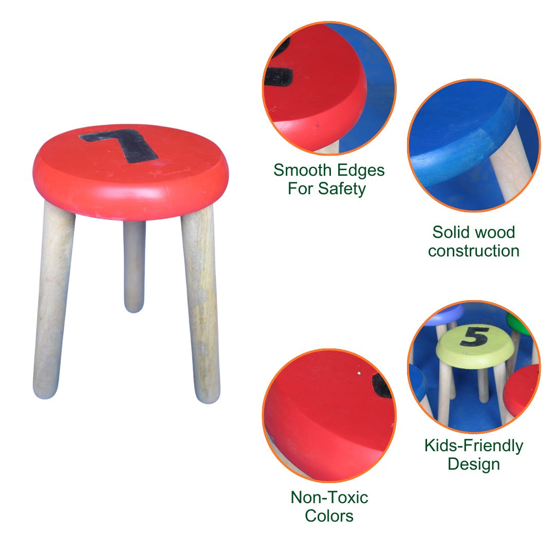 Number Stool 1-5