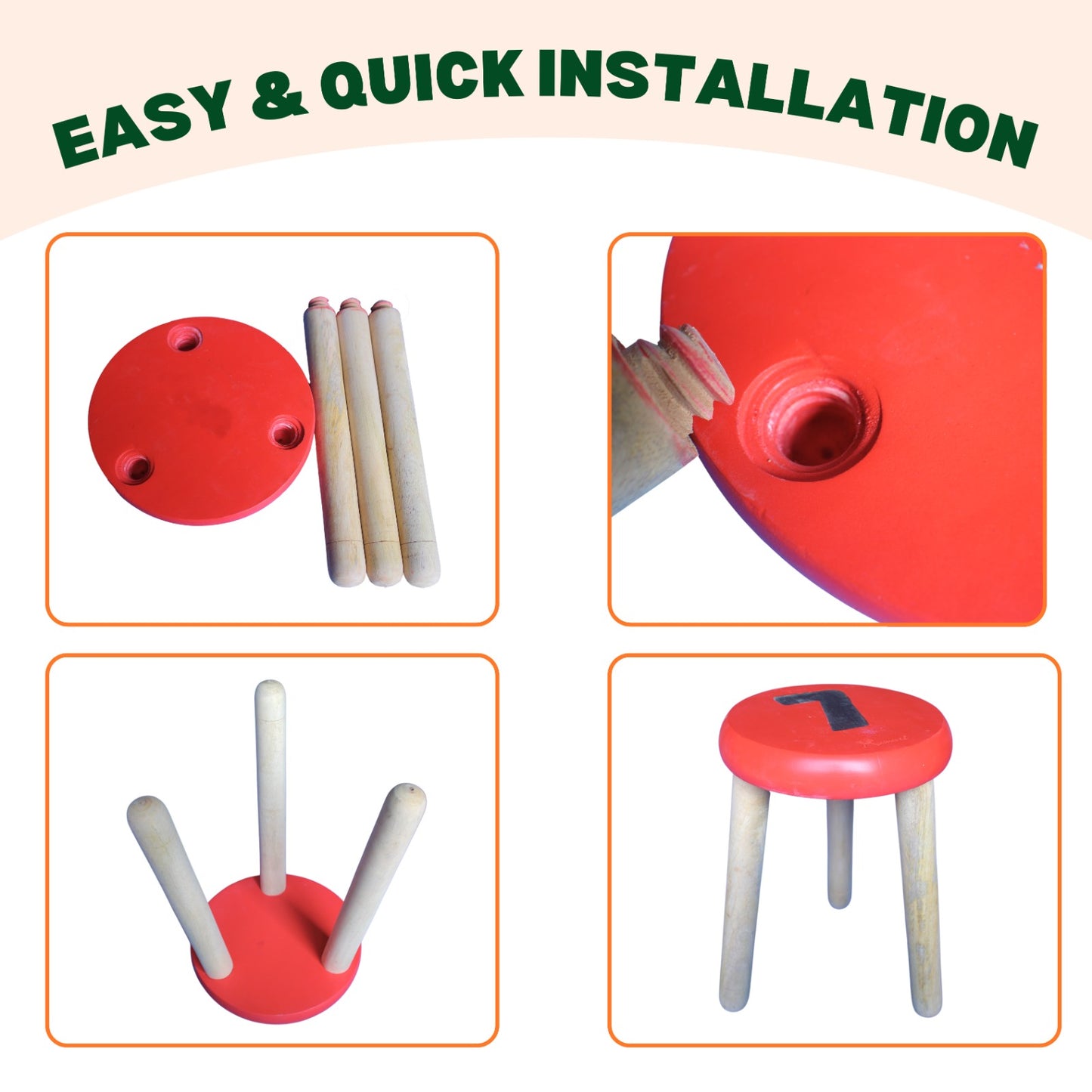 Number Stool 1-5