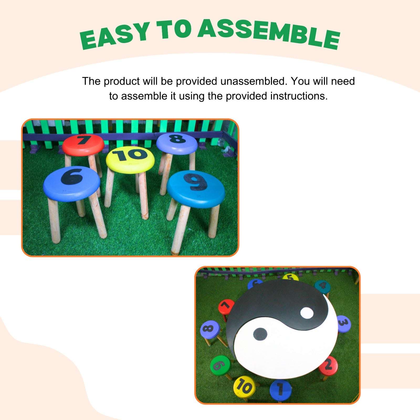 Number Stools 1 - 10 - Mumtree Arena Private Limited
