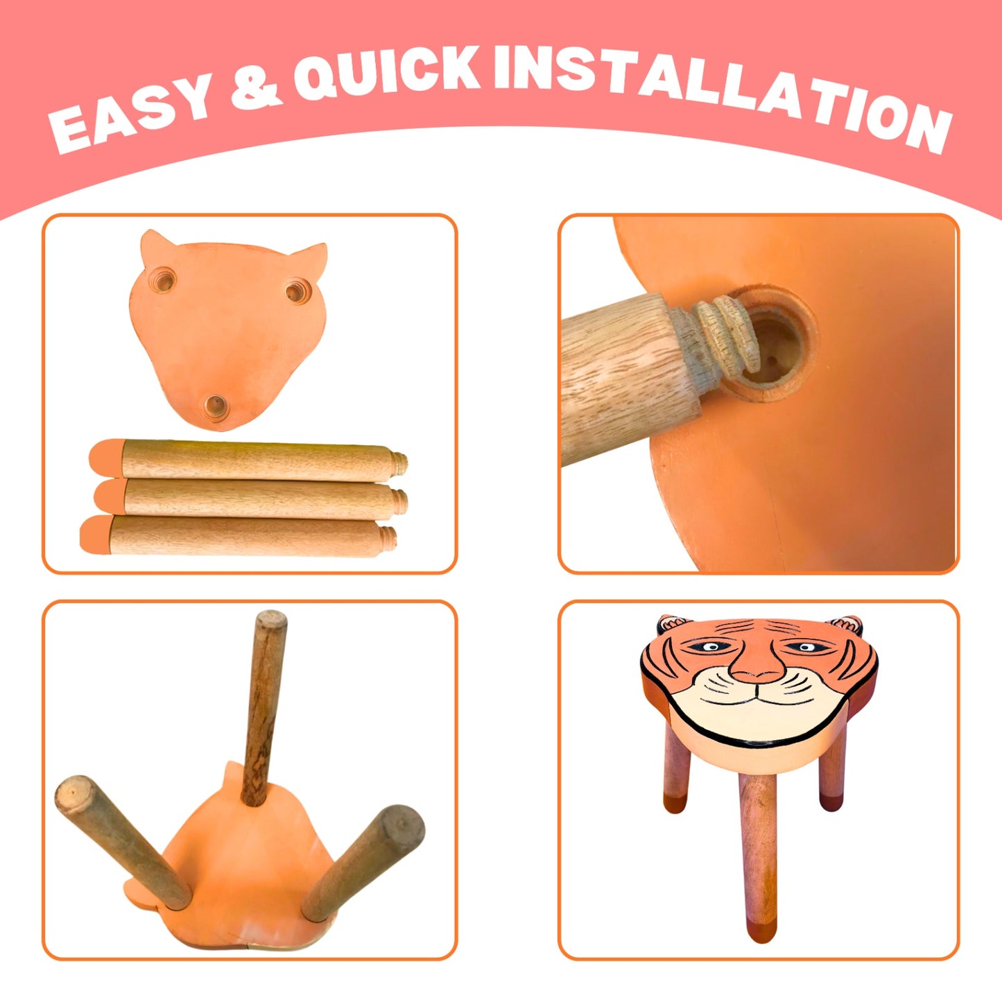 Tiger Stool