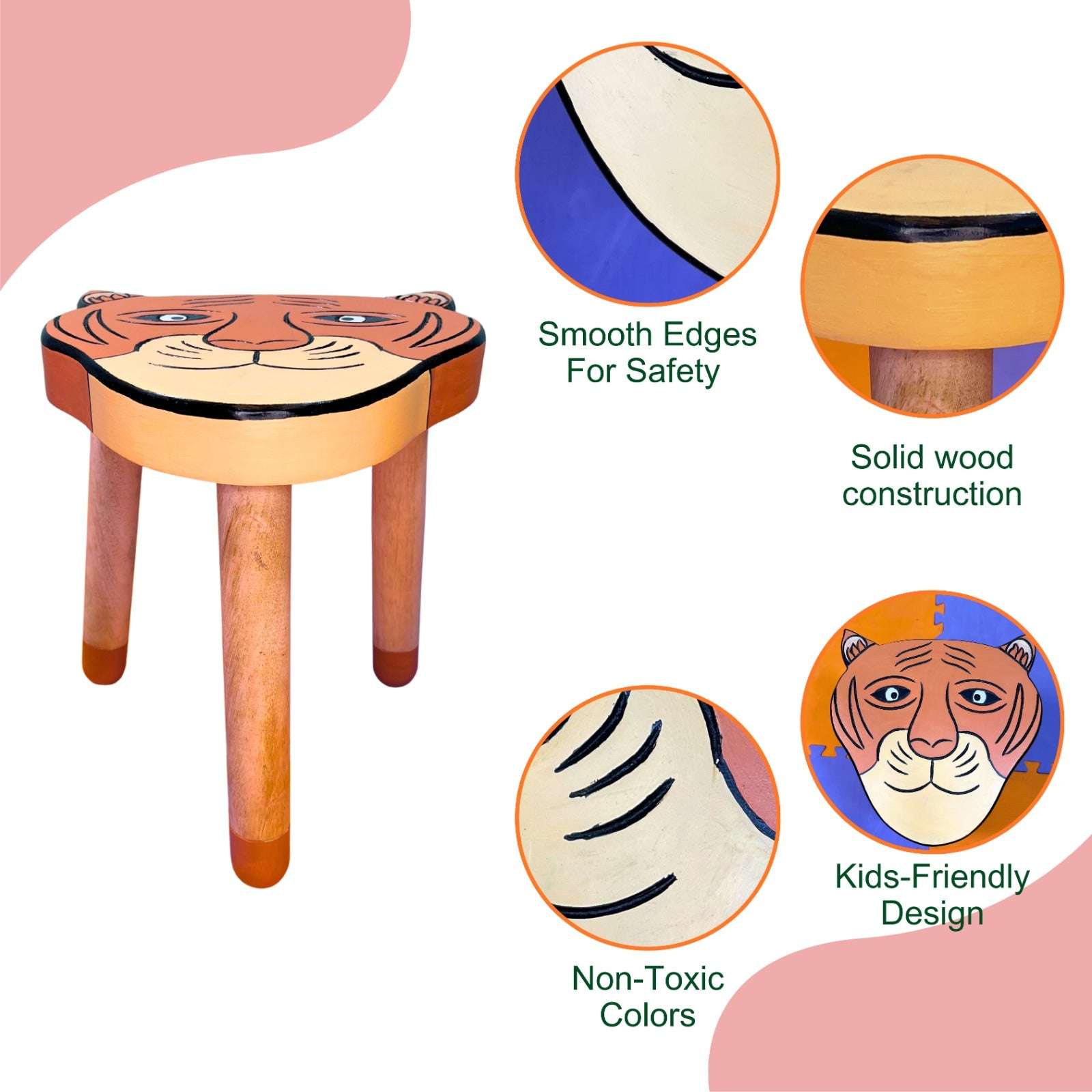 Tiger Stool - Mumtree Arena Private Limited