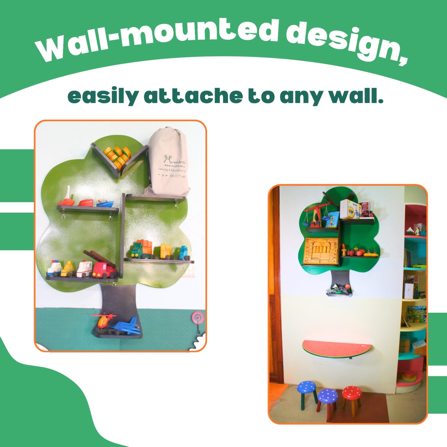 Tree Wall Shelf