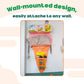 Ice-Cream Wall Shelf