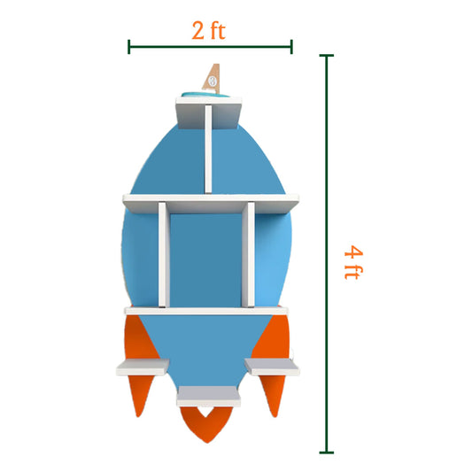 Rocket Wall Shelf