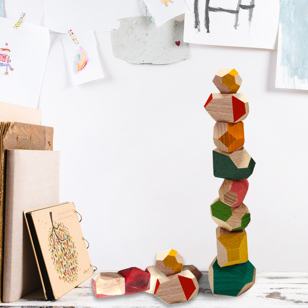 Stacking Stones - Set of 15 in potli - Mumtree Arena Private Limited
