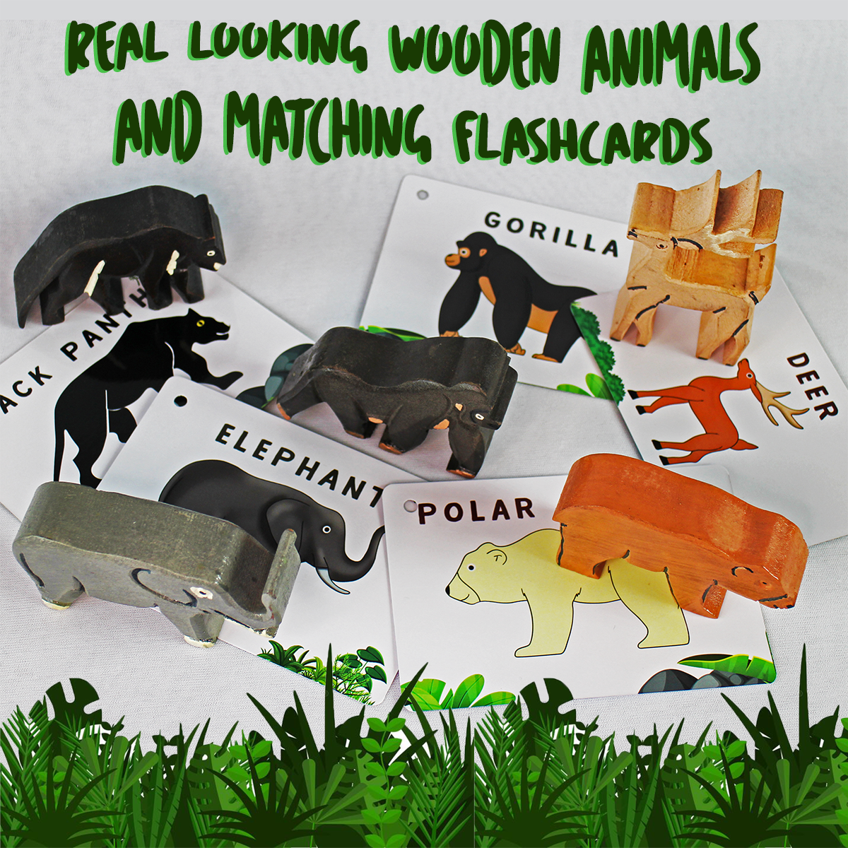 Jungle Animals with Flashcards - Mumtree Arena Private Limited