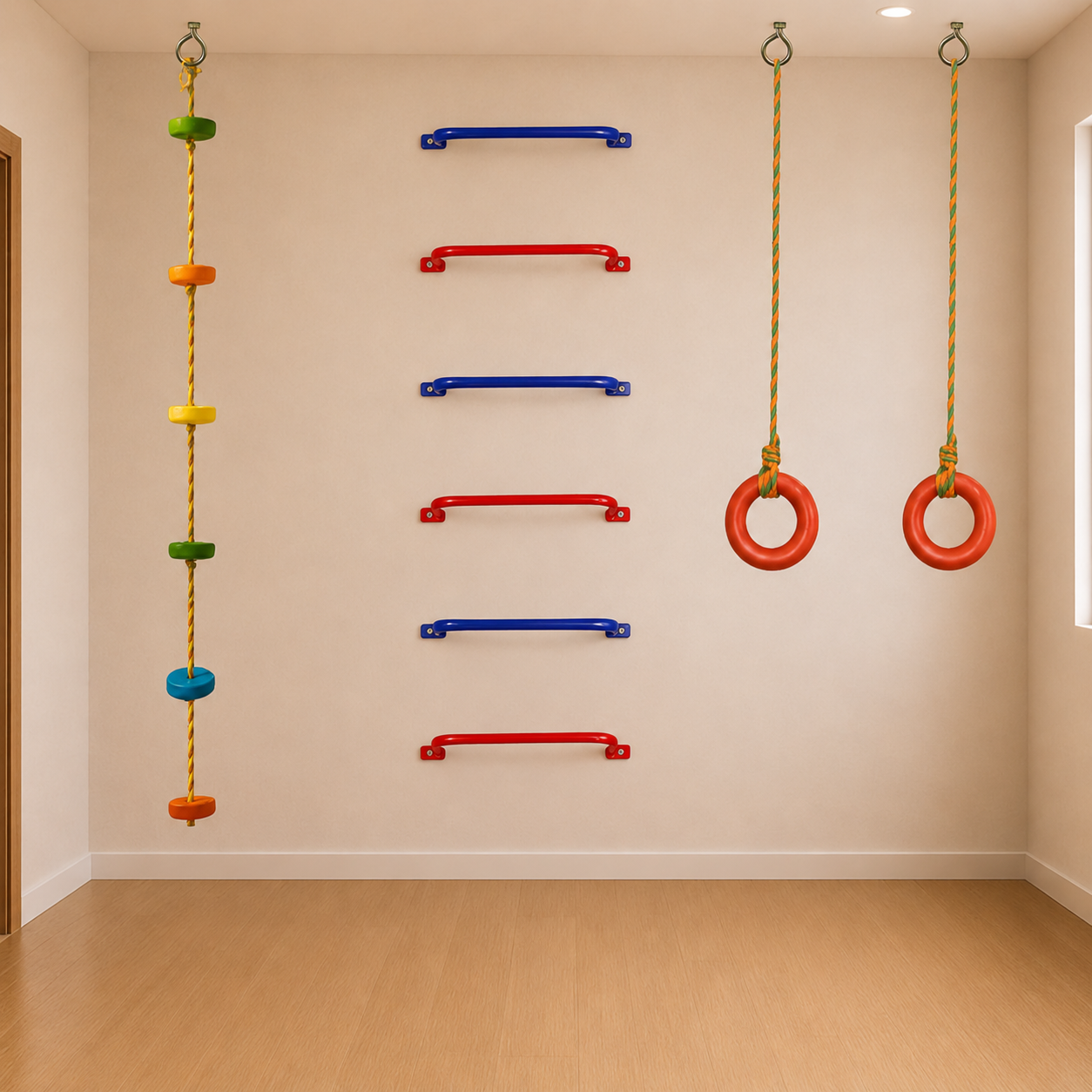 Monkey Bar with ring & Knot