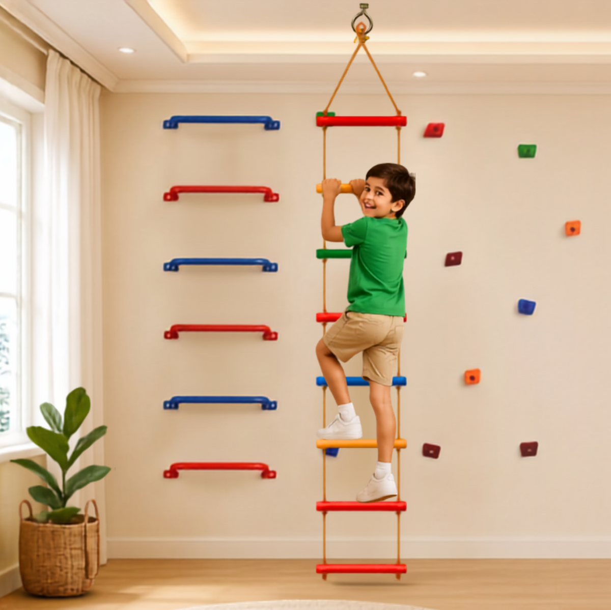 Monkey Bars with ladder and Holds - Mumtree