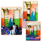 Jungle Wall Gym With Swing