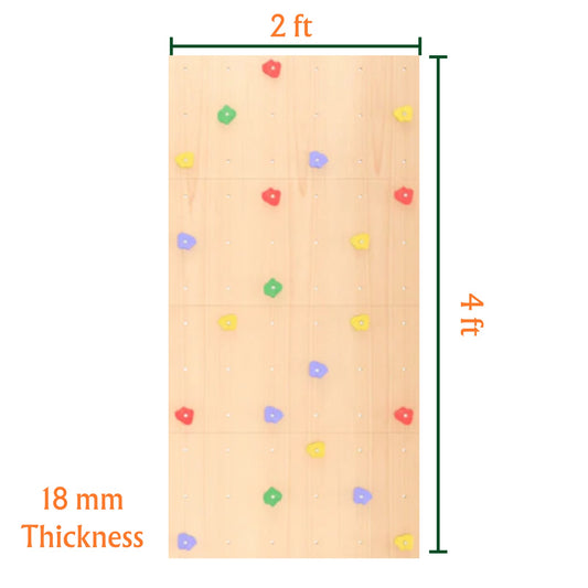 Wooden Climbing Panel