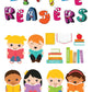 Little Readers Theme Cutouts - Mumtree Arena Private Limited