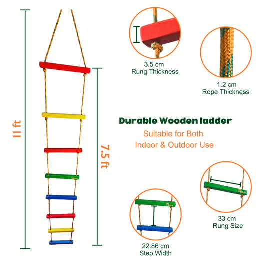 Climbing Ladder - 8 Rungs Flat