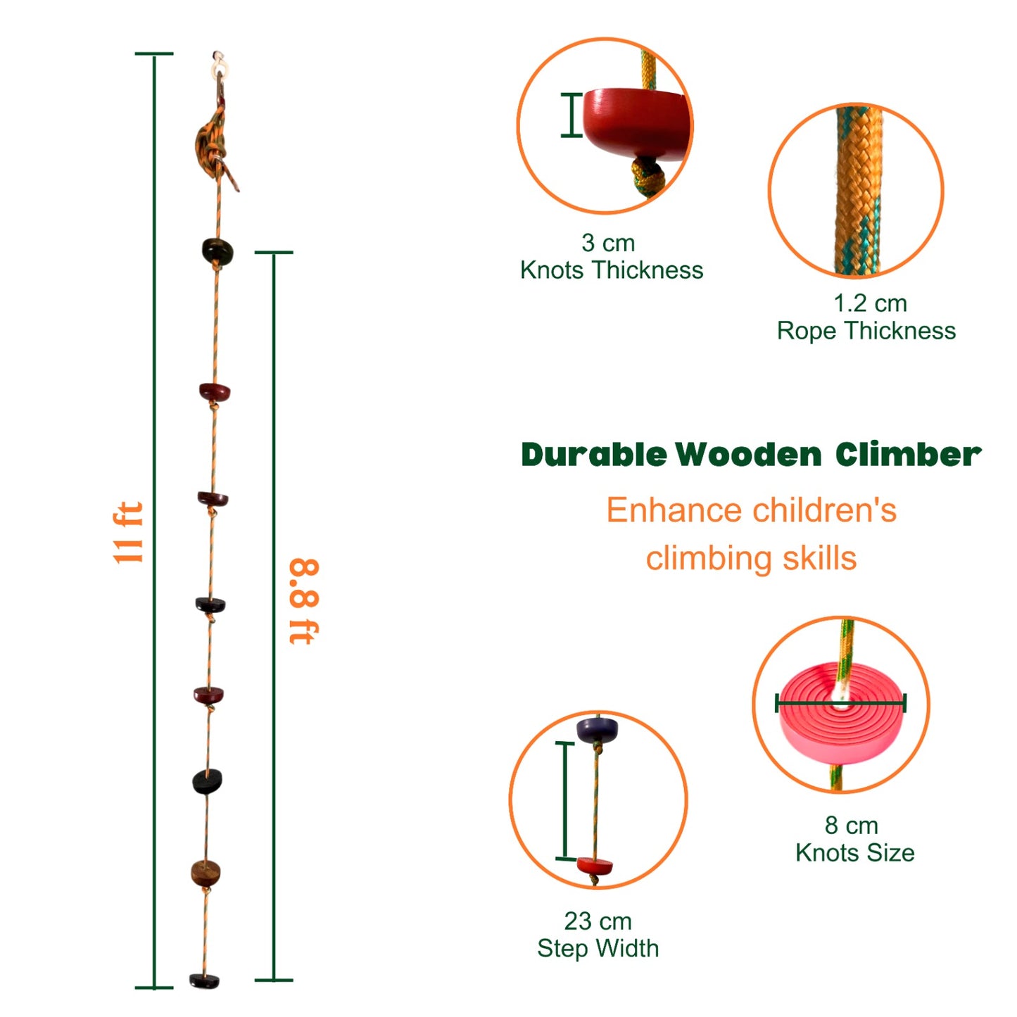 Knots Climber - 8 Knots