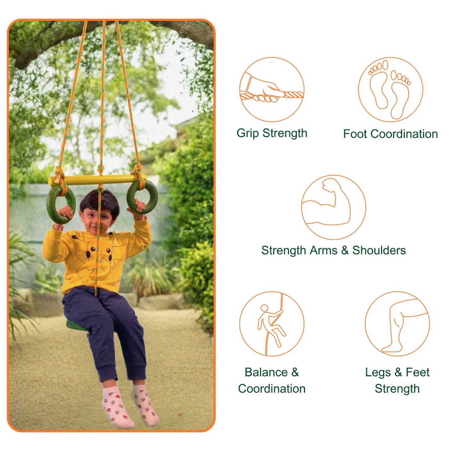 Gorilla Gym Ring, Bar & Swing