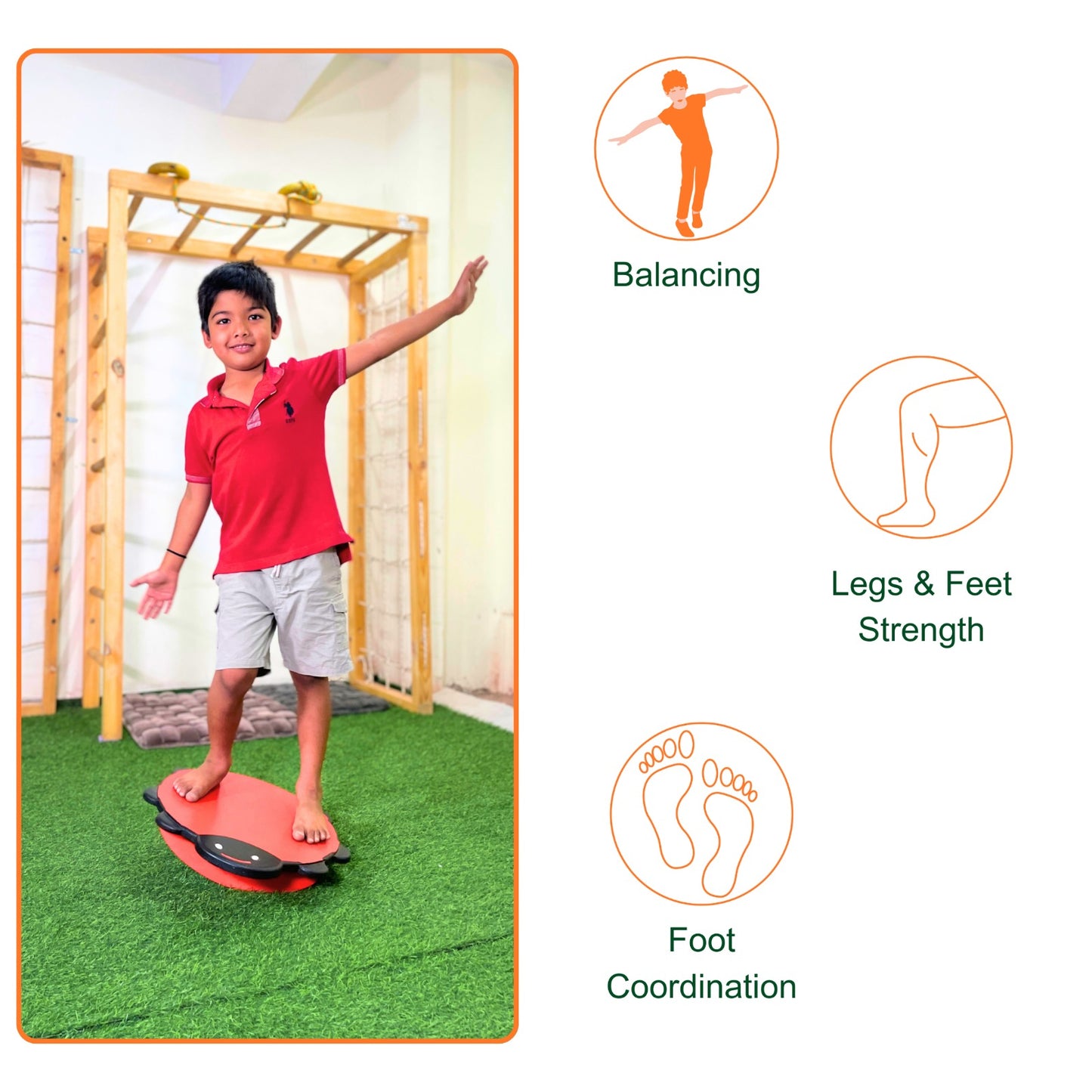 Lady Bug Rocking board