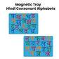 Hindi Consonants Magnetic Board - Mumtree Arena Private Limited
