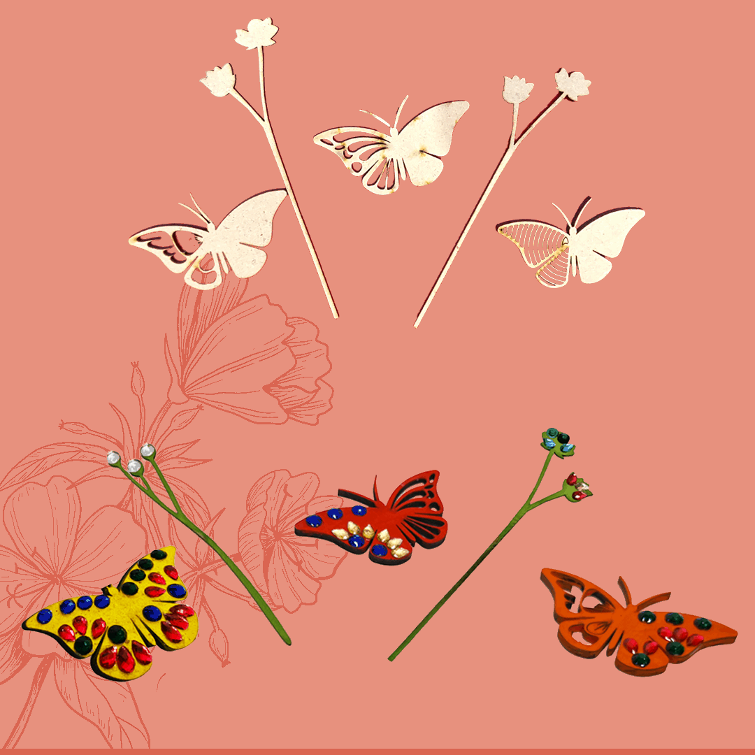 Butterflies & Flowers - Mumtree Arena Private Limited