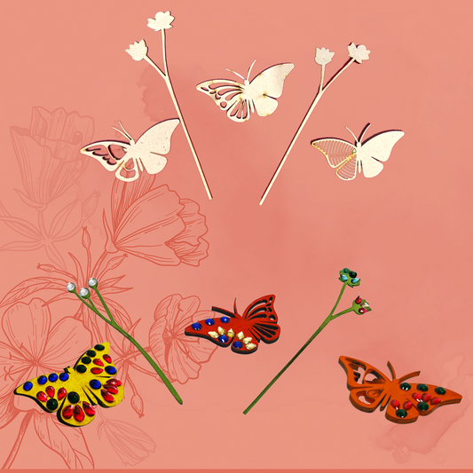Butterflies & Flowers - Mumtree Arena Private Limited