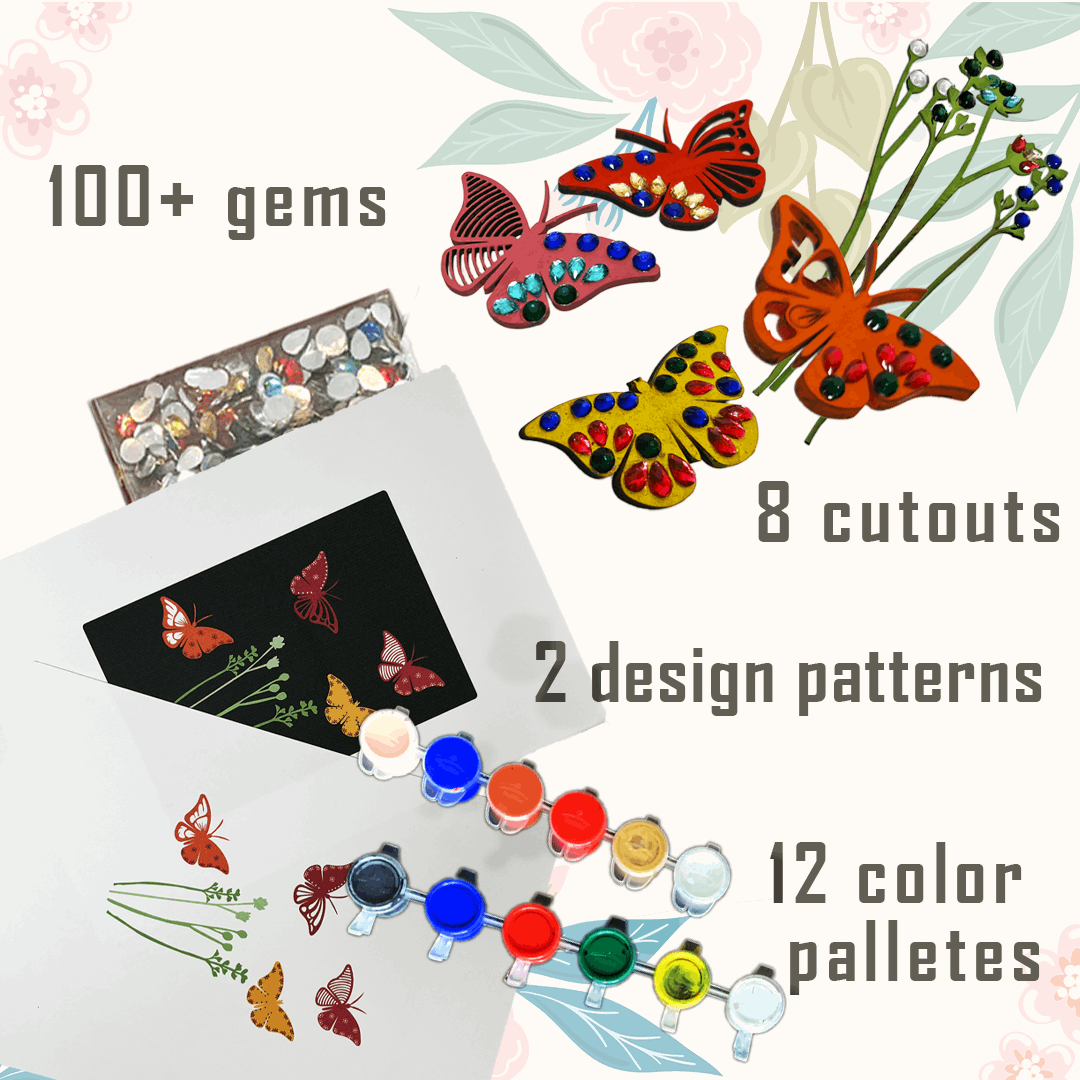 Butterflies & Flowers - Mumtree Arena Private Limited