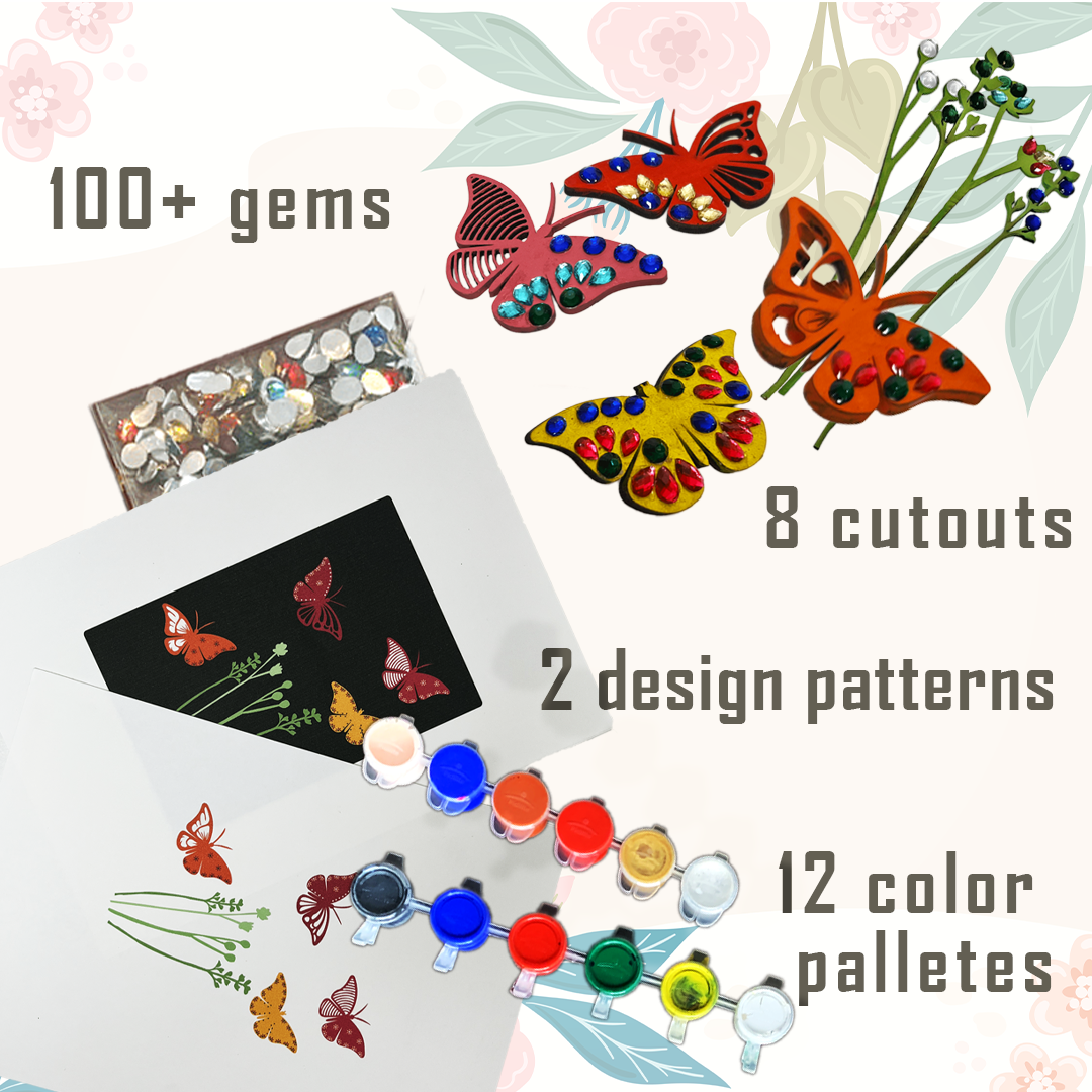 Butterflies & Flowers - Mumtree Arena Private Limited