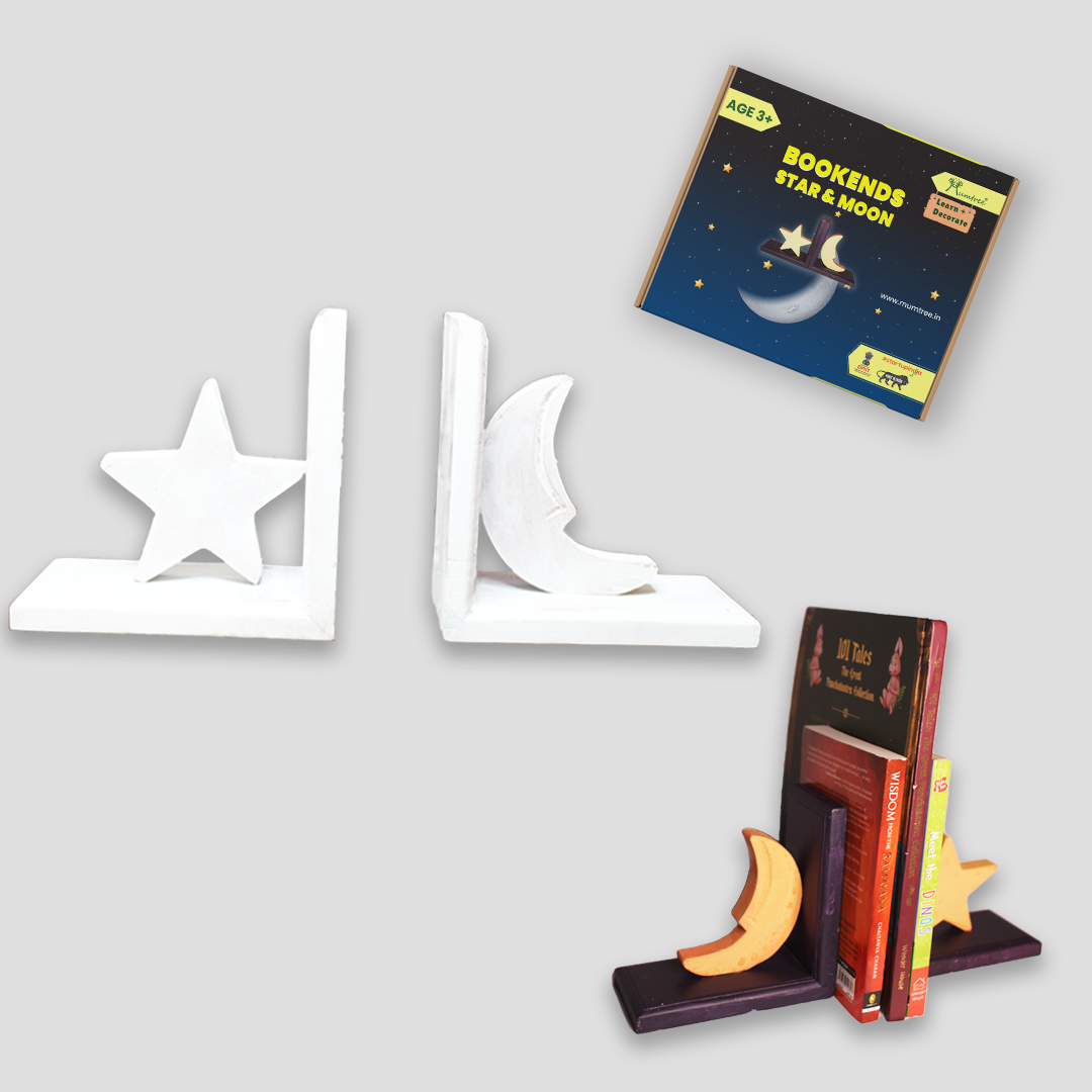 Star & Moon Bookend - Mumtree Arena Private Limited