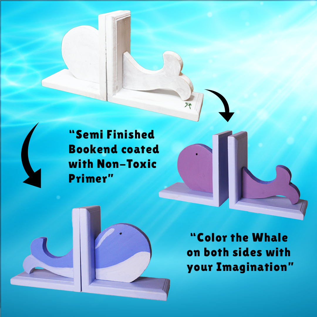 Whale Bookend - Mumtree Arena Private Limited
